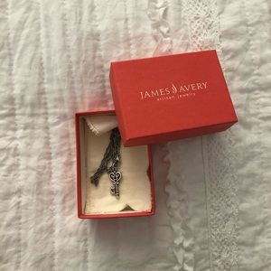 James Avery Key to My Heart Necklace